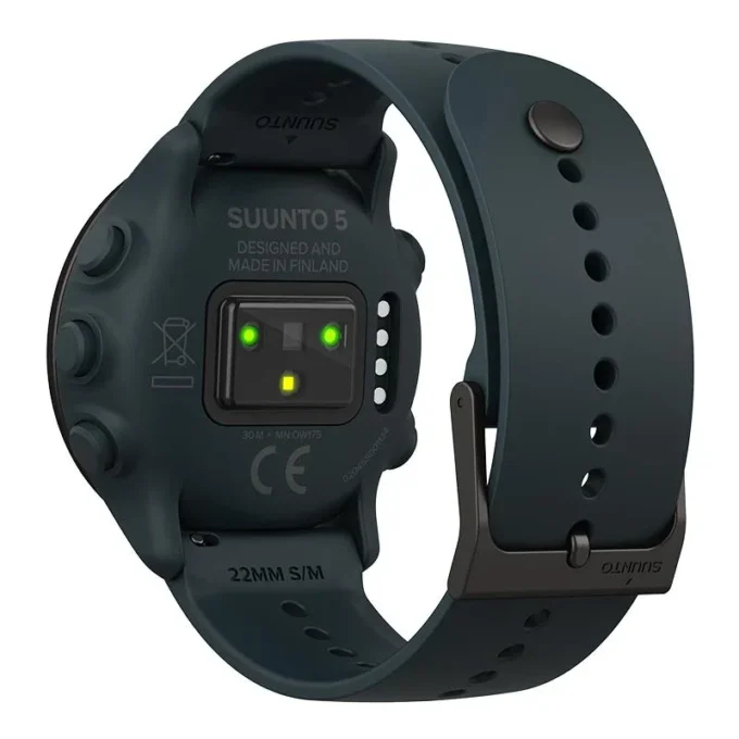 Suunto 5 Peak Cave Green: reloj multideporte ligero para entrenar, explorar y cuidar tu bienestar
