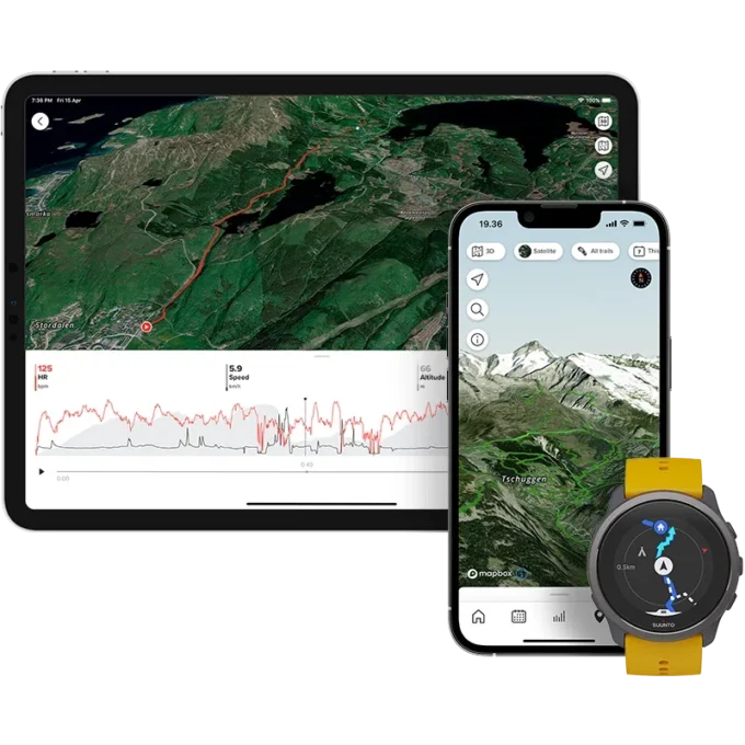 Suunto 5 Peak Ocre: reloj multideporte ligero para entrenar, explorar y cuidar el bienestar