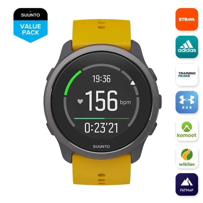 Suunto 5 Peak Ocre: reloj multideporte ligero para entrenar, explorar y cuidar el bienestar