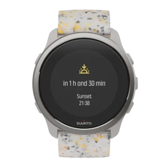 Suunto 5 Peak Ridge Sand Multicolor: reloj multideporte ligero para entrenar, explorar y cuidar tu bienestar