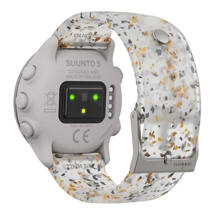 Suunto 5 Peak Ridge Sand Multicolor: reloj multideporte ligero para entrenar, explorar y cuidar tu bienestar