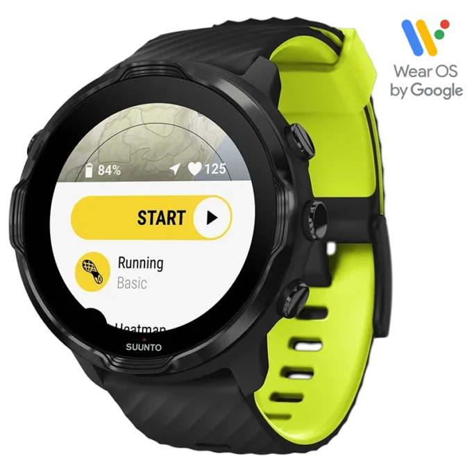 Suunto 7 Black Lime: reloj inteligente con una experiencia deportiva versátil