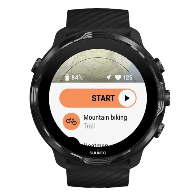 Suunto 7 negro: reloj inteligente con una experiencia deportiva versátil