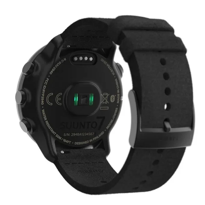 Suunto 7 titanio negro mate: reloj inteligente con una experiencia deportiva versátil