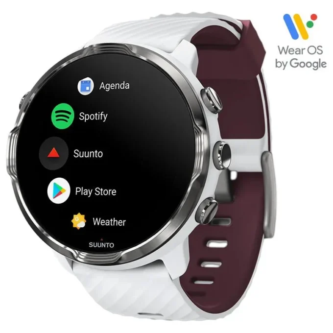 Suunto 7 White Burgundy: reloj inteligente con una experiencia deportiva versátil Suunto 7 White Burgundy: reloj inteligente con una experiencia deportiva versátil