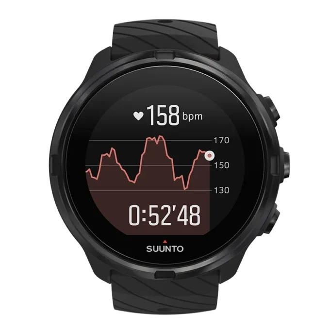 Suunto 9 All Black: reloj deportivo con GPS y batería de larga duración Suunto 9 All Black: reloj deportivo con GPS y batería de larga duración
