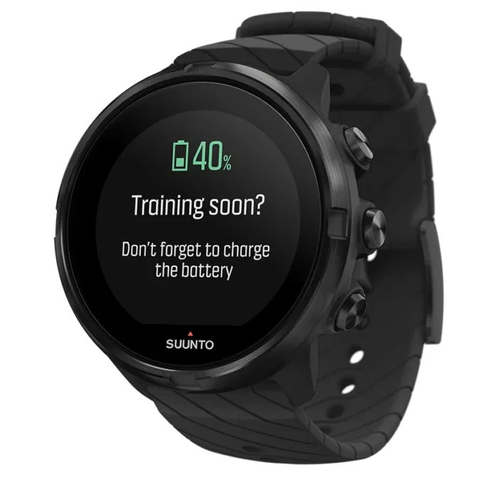 Suunto 9 All Black: reloj deportivo con GPS y batería de larga duración Suunto 9 All Black: reloj deportivo con GPS y batería de larga duración