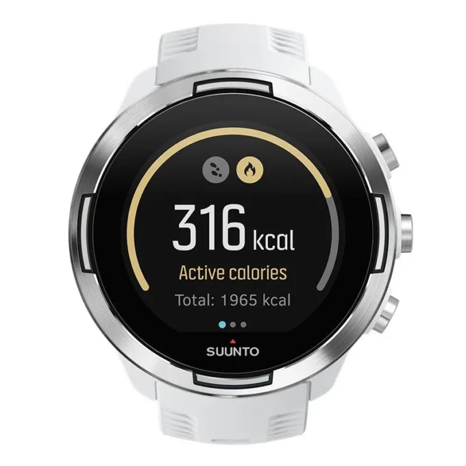 Suunto 9 Baro blanco: reloj deportivo con GPS y batería de larga duración