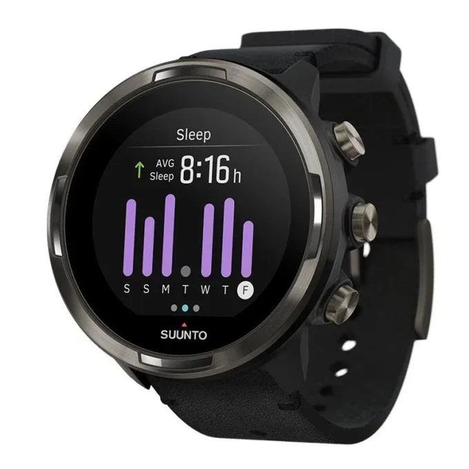 Suunto 9 Baro Titanium Leather