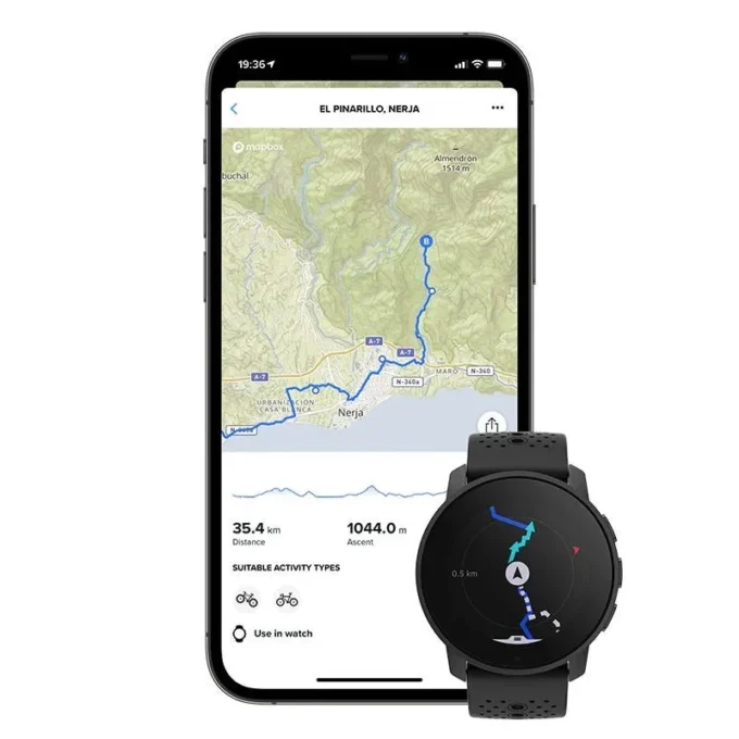 Suunto 9 Peak All Black: reloj deportivo con GPS ultradelgado, pequeño y resistente