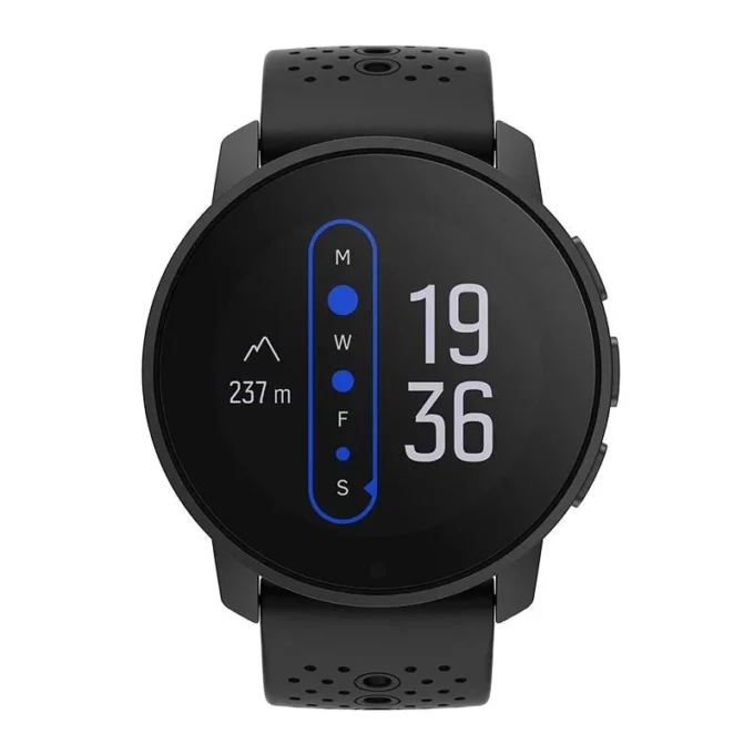 Suunto 9 Peak All Black: reloj deportivo con GPS ultradelgado, pequeño y resistente