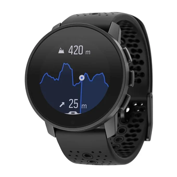 Suunto 9 Peak All Black: reloj deportivo con GPS ultradelgado, pequeño y resistente