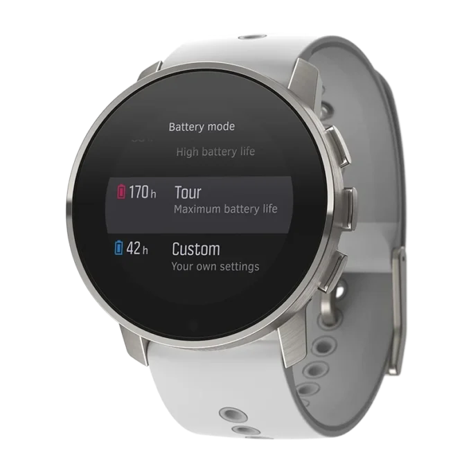 Suunto 9 Peak Birch White Titanium: reloj deportivo GPS ultradelgado, pequeño y resistente