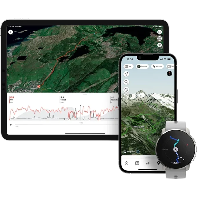 Suunto 9 Peak Birch White Titanium: reloj deportivo GPS ultradelgado, pequeño y resistente