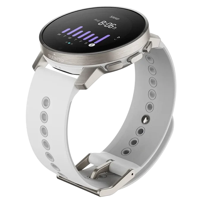 Suunto 9 Peak Birch White Titanium: reloj deportivo GPS ultradelgado, pequeño y resistente