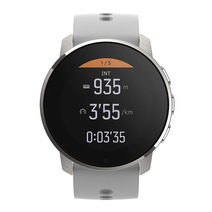 Suunto 9 Peak Birch White Titanium: reloj deportivo GPS ultradelgado, pequeño y resistente