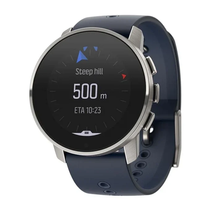 Suunto 9 Peak Granite Blue Titanium: reloj deportivo GPS ultradelgado, pequeño y resistente