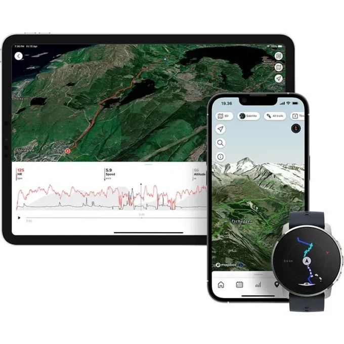 Suunto 9 Peak Granite Blue Titanium: reloj deportivo GPS ultradelgado, pequeño y resistente
