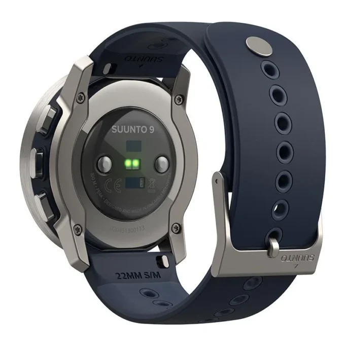 Suunto 9 Peak Granite Blue Titanium: reloj deportivo GPS ultradelgado, pequeño y resistente