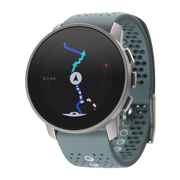 Suunto 9 Peak gris musgo: reloj deportivo GPS ultradelgado, pequeño y resistente