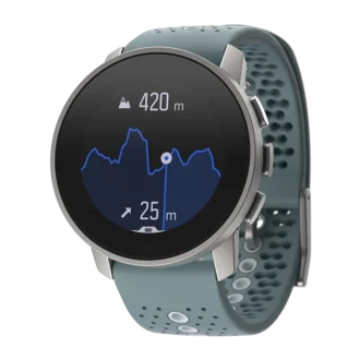 Suunto 9 Peak gris musgo: reloj deportivo GPS ultradelgado, pequeño y resistente
