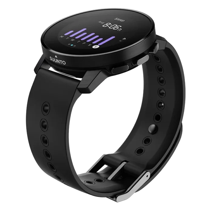 Suunto 9 Peak titanio All Black: reloj deportivo GPS ultradelgado, pequeño y resistente