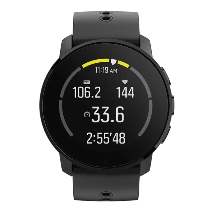 Suunto 9 Peak titanio All Black: reloj deportivo GPS ultradelgado, pequeño y resistente