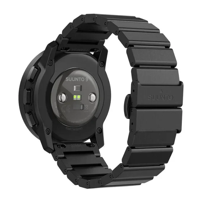 Suunto 9 Peak titanio negro – reloj deportivo GPS ultradelgado y resistente