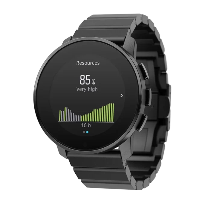 Suunto 9 Peak titanio negro – reloj deportivo GPS ultradelgado y resistente