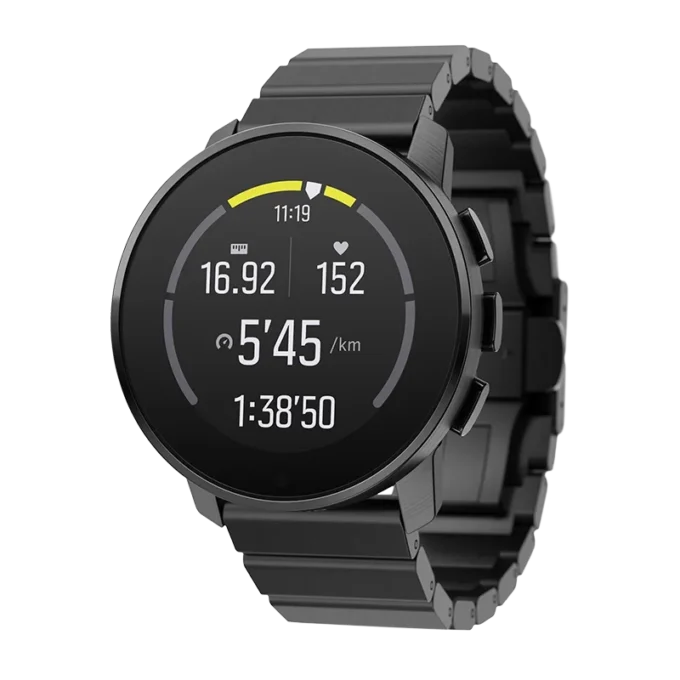 Suunto 9 Peak titanio negro – reloj deportivo GPS ultradelgado y resistente