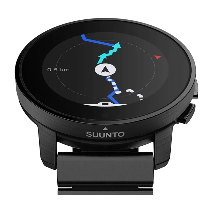 Suunto 9 Peak titanio negro – reloj deportivo GPS ultradelgado y resistente