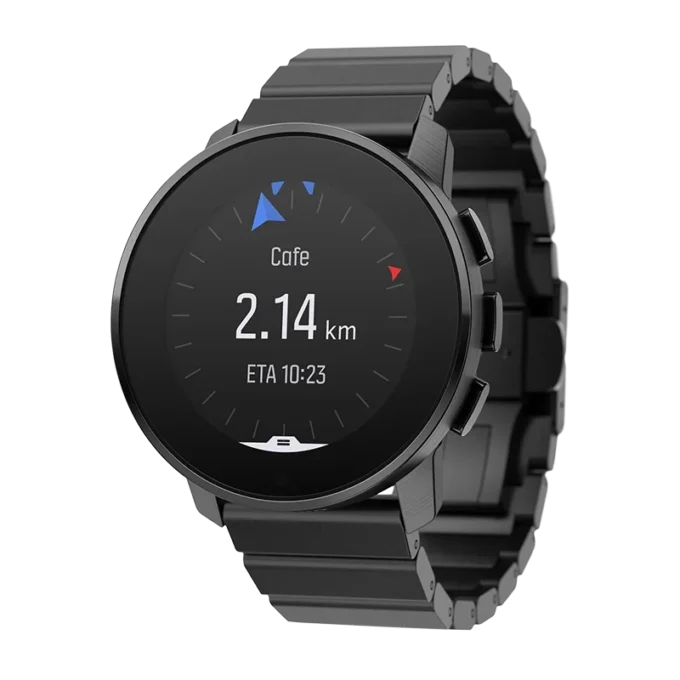 Suunto 9 Peak titanio negro – reloj deportivo GPS ultradelgado y resistente