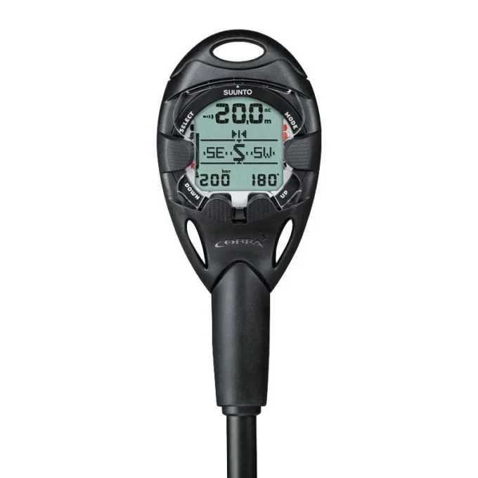 Suunto Cobra3 negro: ordenador de buceo avanzado con integración de aire