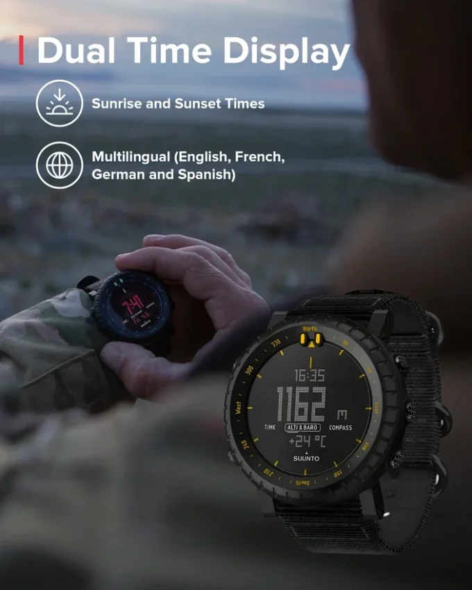 Suunto Core negro y amarillo TX Suunto Core negro y amarillo TX