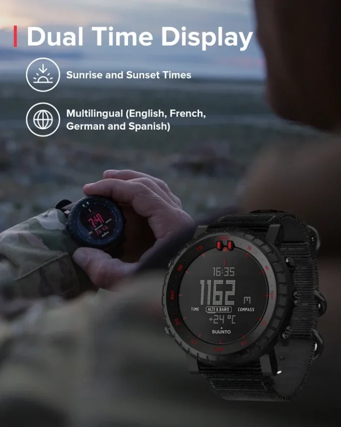 Suunto Core negro y rojo Suunto Core negro y rojo