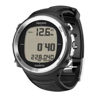 Suunto d4f negro: ordenador ligero específico para buceo libre