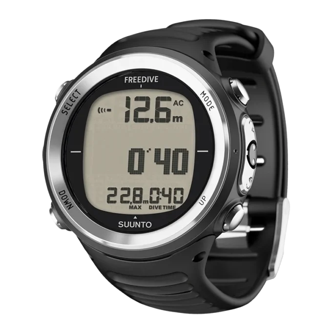 Suunto d4f negro: ordenador ligero específico para buceo libre