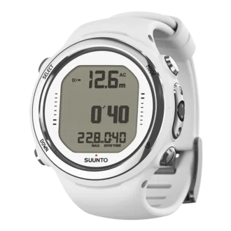 Suunto D4i Novo blanco: un ordenador de buceo ligero y compacto