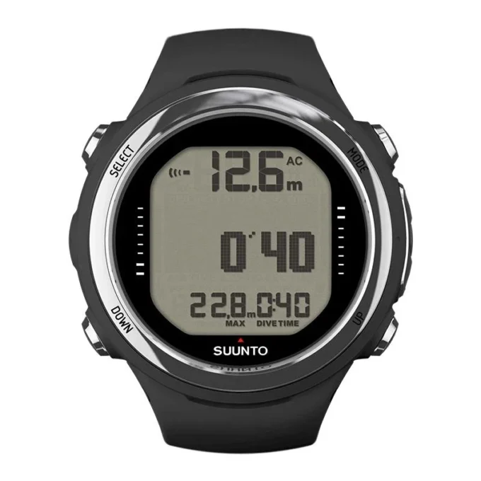 Suunto D4i Novo negro: el cable USB y la correa de extensión se venden por separado