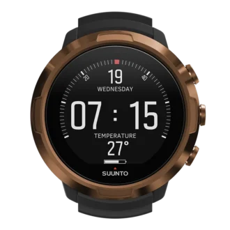 Suunto D5 copper: ordenador de buceo del tamaño de un reloj para buceadores recreativos