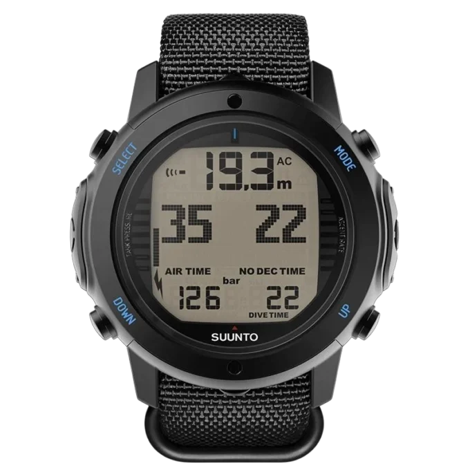 Suunto D6i novo negro zulu Suunto D6i novo negro zulu