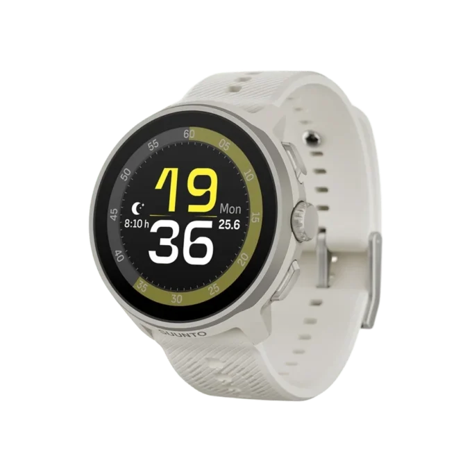 Suunto Run gris escarcha con correa de silicona