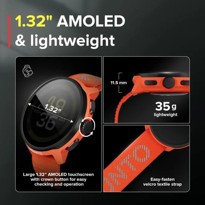 Suunto Run naranja coral Suunto Run naranja coral