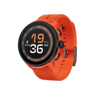 Suunto Run naranja coral con correa de silicona