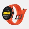 Suunto Run naranja coral con correa de silicona