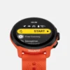 Suunto Run naranja coral con correa de silicona