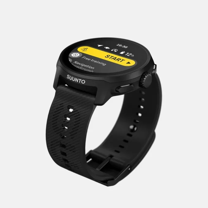 Suunto Run totalmente negro con correa de silicona
