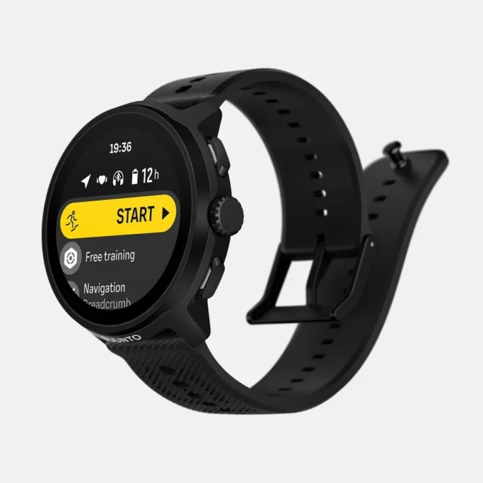 Suunto Run totalmente negro con correa de silicona