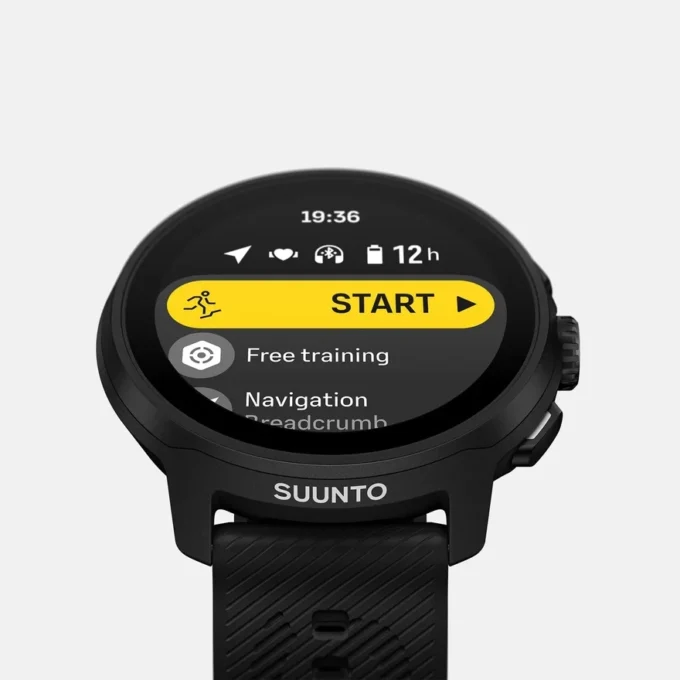 Suunto Run totalmente negro con correa de silicona