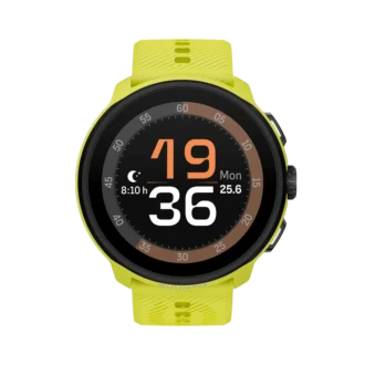 Suunto Run verde lima con correa de silicona